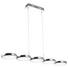 LED-HÄNGELEUCHTE - Chromfarben, Design, Kunststoff/Metall (88,5/16/150cm) - Joop!