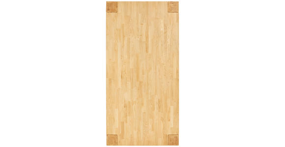 ESSTISCH Wildeiche massiv rechteckig Eichefarben  - Eichefarben, Design, Holz (200/100/75cm) - Linea Natura