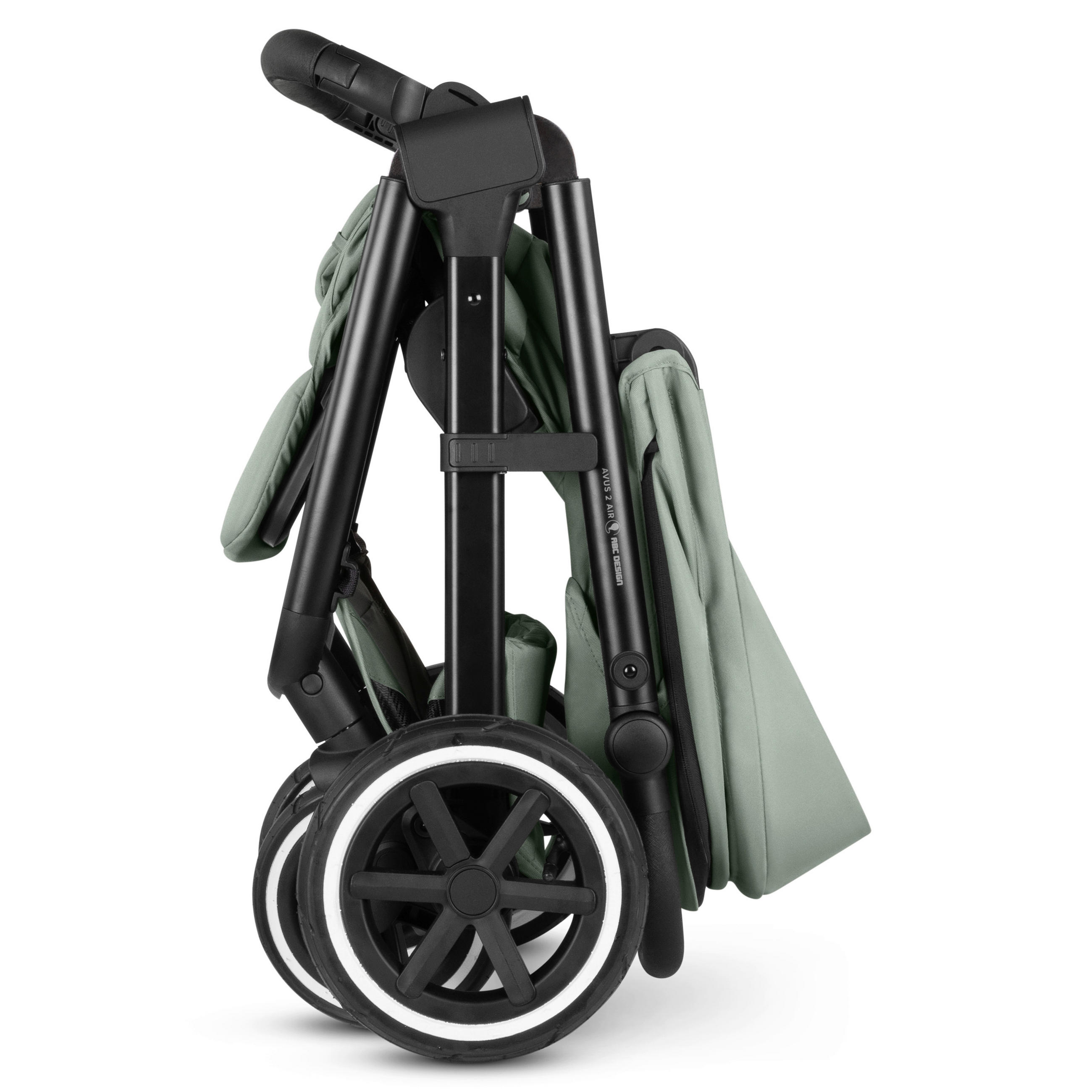 BUGGY Avus 2 Air  - Pastellgrün/Schwarz, Basics, Textil/Metall (55,5/111/79,5cm) - ABC Design