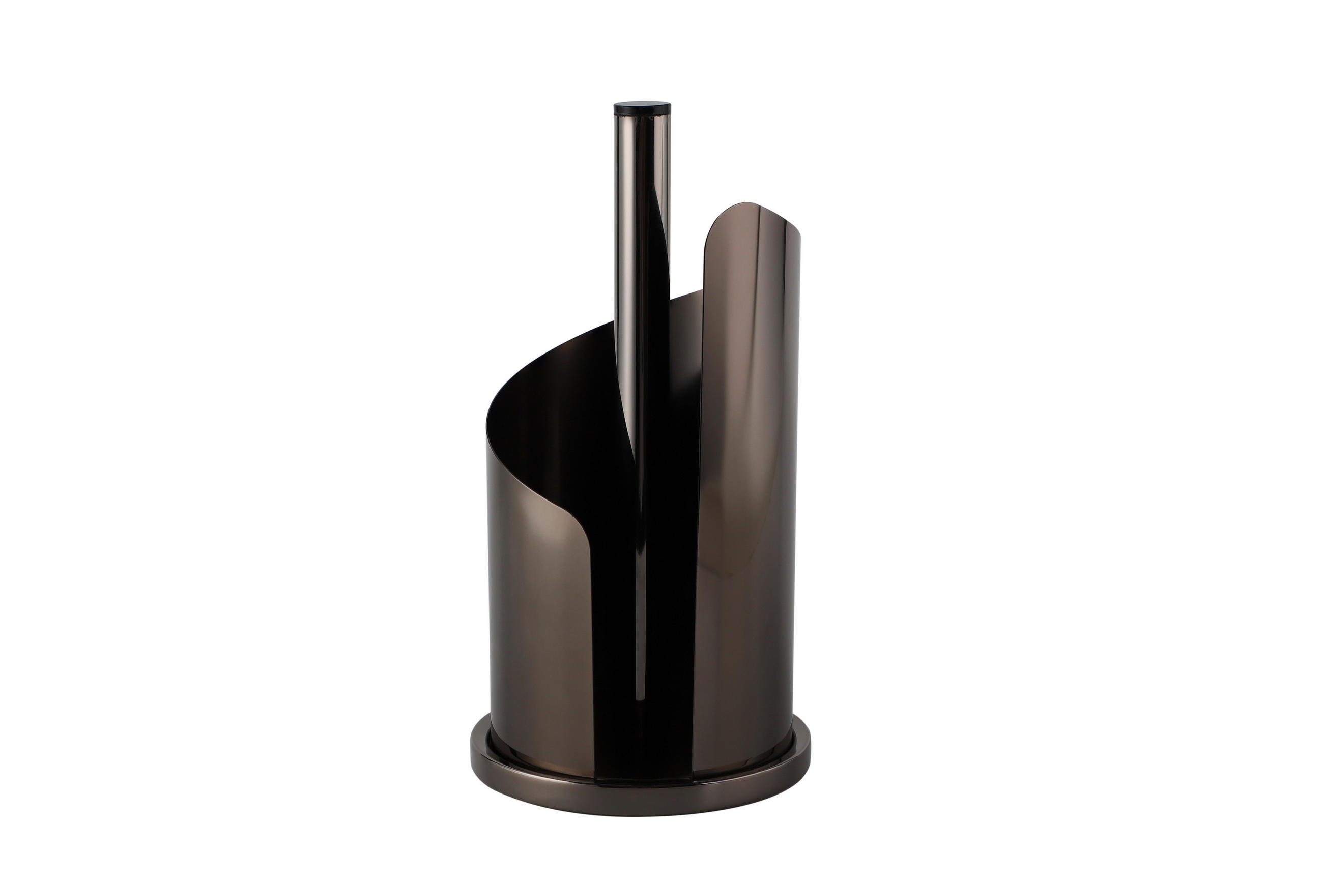 HUSHÅLLSPAPPERSHÅLLARE - svart, Basics, metall (15,5/33cm) - Echtwerk