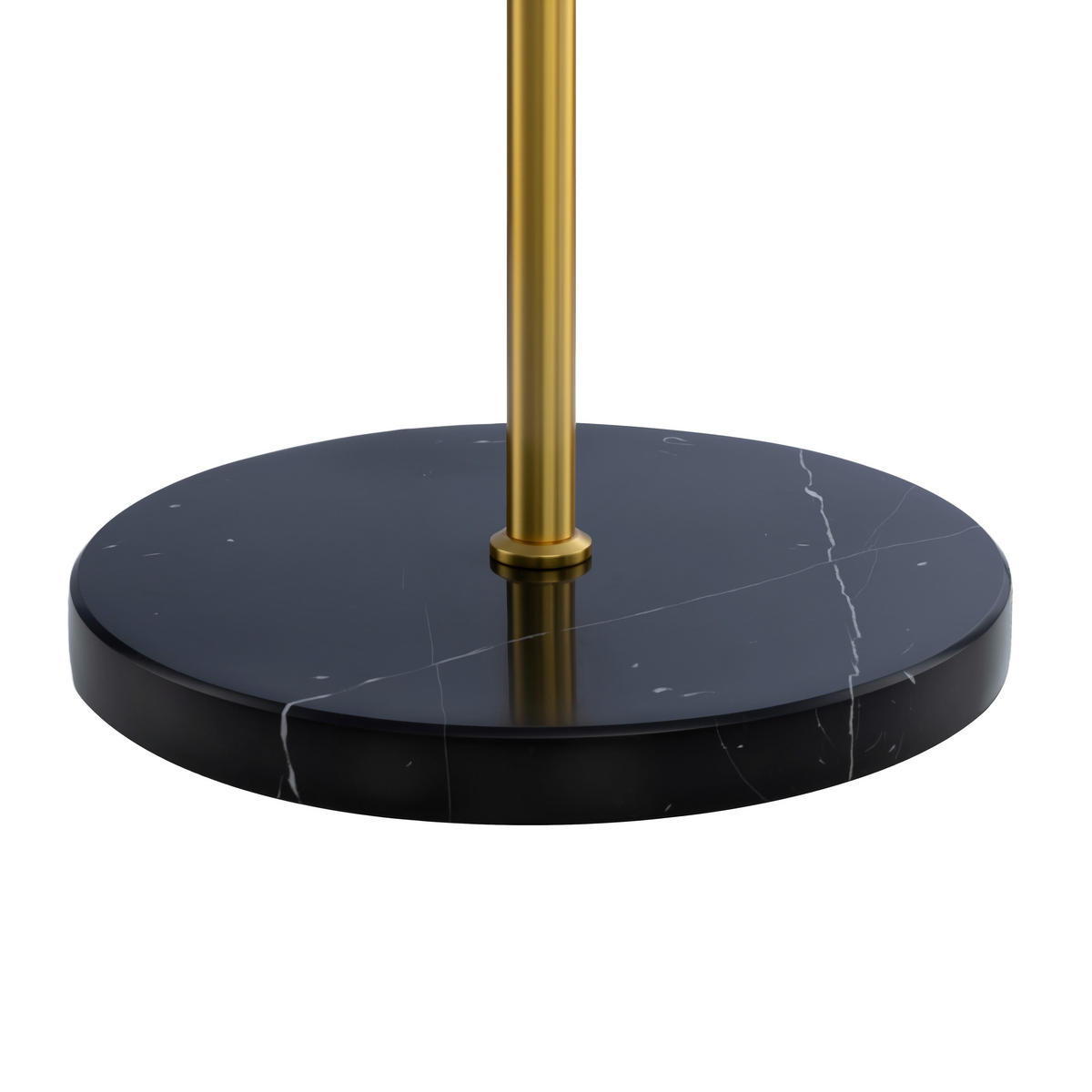 STEHLEUCHTE 30/145 cm    - Goldfarben/Bernsteinfarben, Trend, Glas/Metall (30/145cm) - Collet's Monde