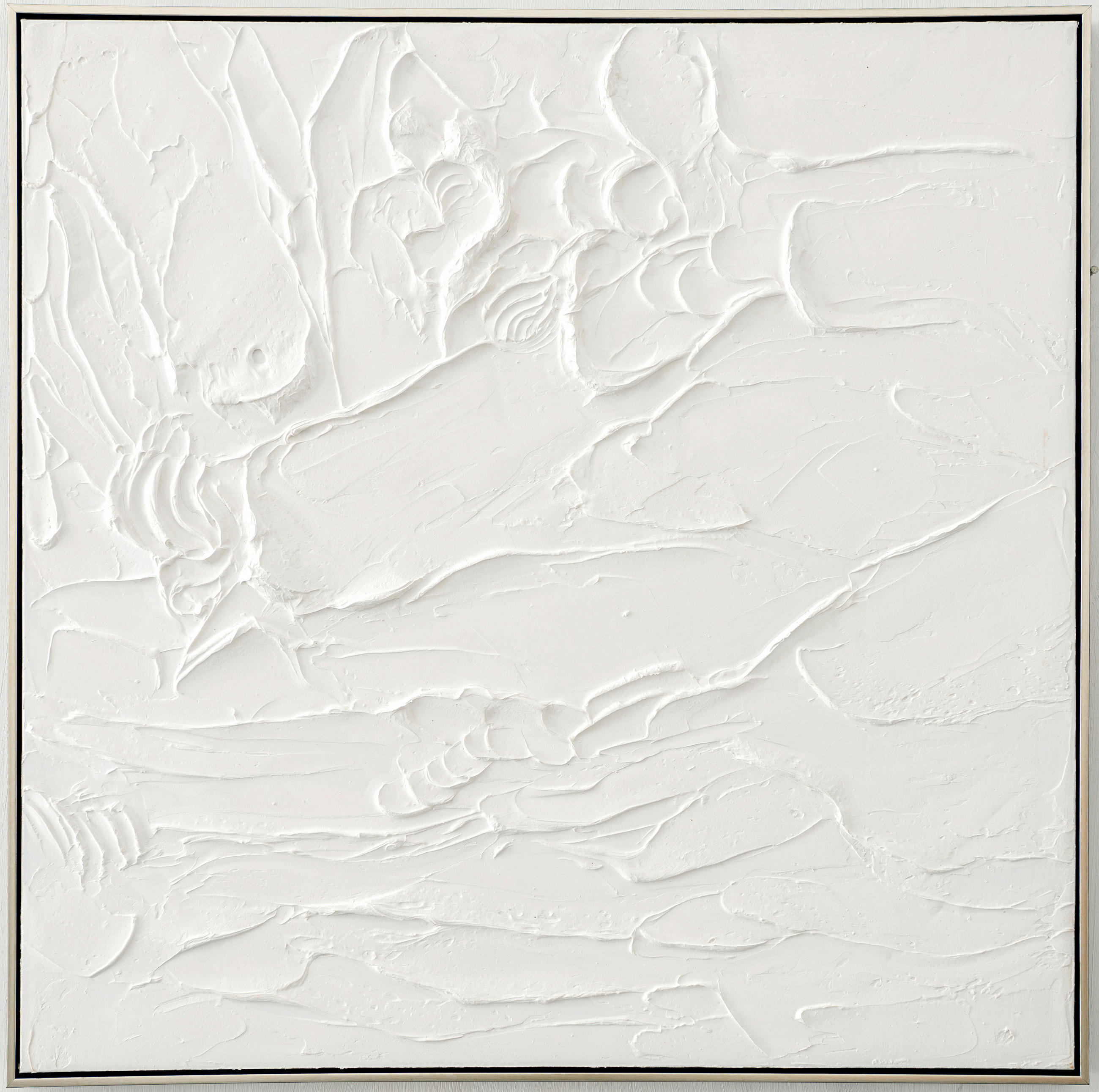 Monee OLEJOMALBA, abstraktní, 85/85 cm