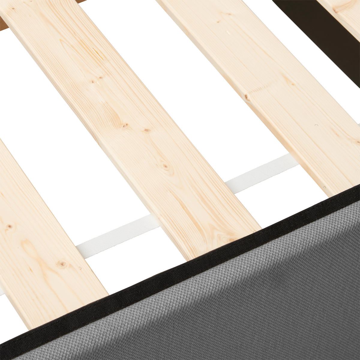 BOXBETT 120/200 cm  in Grau  - Grau, KONVENTIONELL, Holz (120/200cm) - P & B