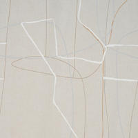 VORHANGSTOFF per lfm halbtransparent  - Perlmutt, Design, Textil (300 cmcm) - Esposa