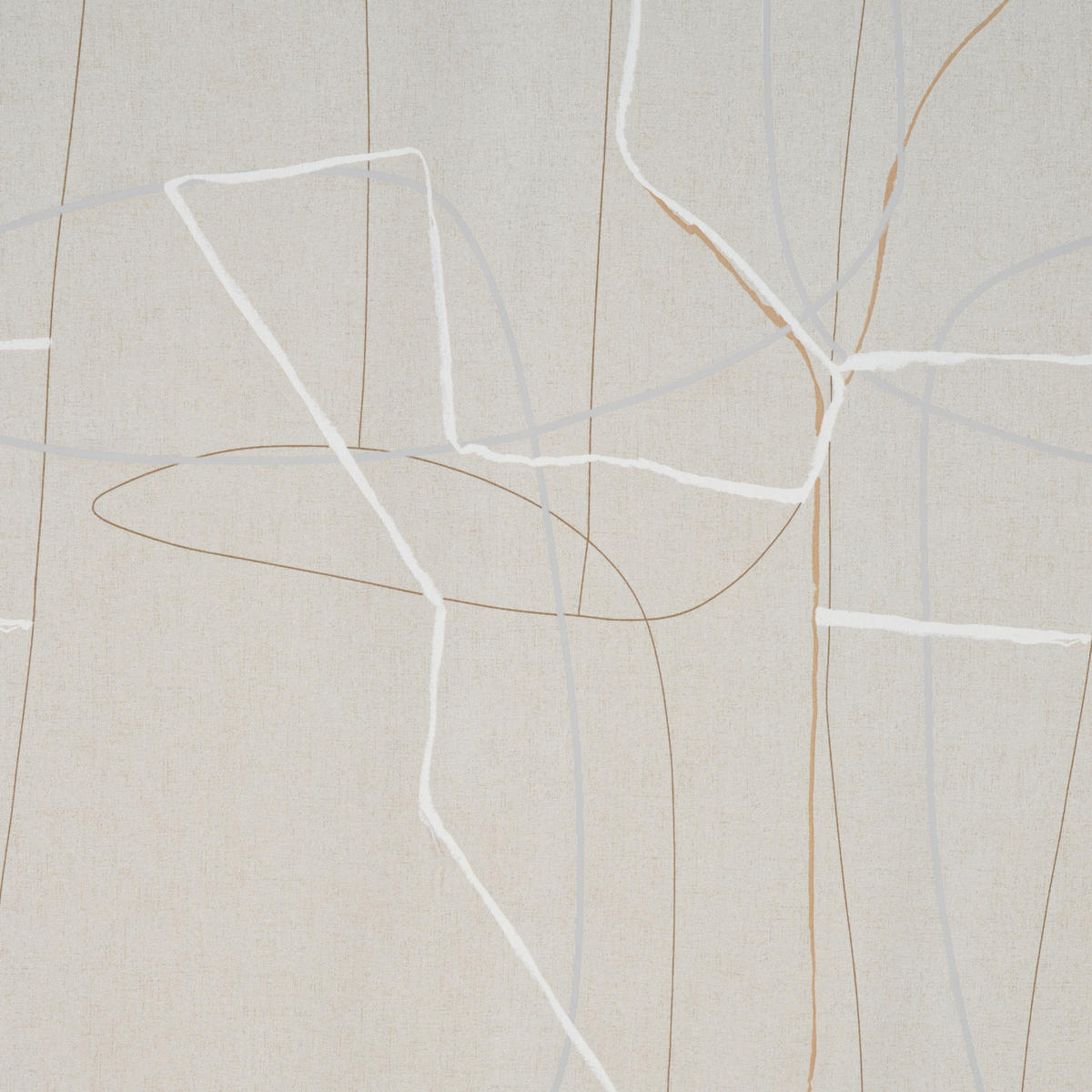VORHANGSTOFF per lfm halbtransparent  - Perlmutt, Design, Textil (300 cmcm) - Esposa