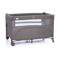 PRENOSIVI KREVETAC     125/65 cm  - siva, Osnovno, metal/tekstil (125/65cm) - Jimmylee