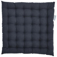 PODUŠKA NA SEDENIE,  - antracitová, Basics, textil (38/38/4cm) - Bio:Vio