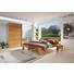 BETT 180 cm x 200 cm in Holz Eichefarben - Eichefarben, Natur, Holz (180/200cm) - Linea Natura
