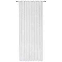 HOTOVÝ ZÁVĚS, průhledné, 140/245 cm - bílá, Konvenční, textil (140/245cm) - Esposa