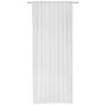 FERTIGVORHANG transparent  - Weiß, KONVENTIONELL, Textil (140/245cm) - Esposa