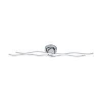 PLAFONIERĂ CU LED - alb/culoare crom, Basics, metal (185/16/12.5cm)