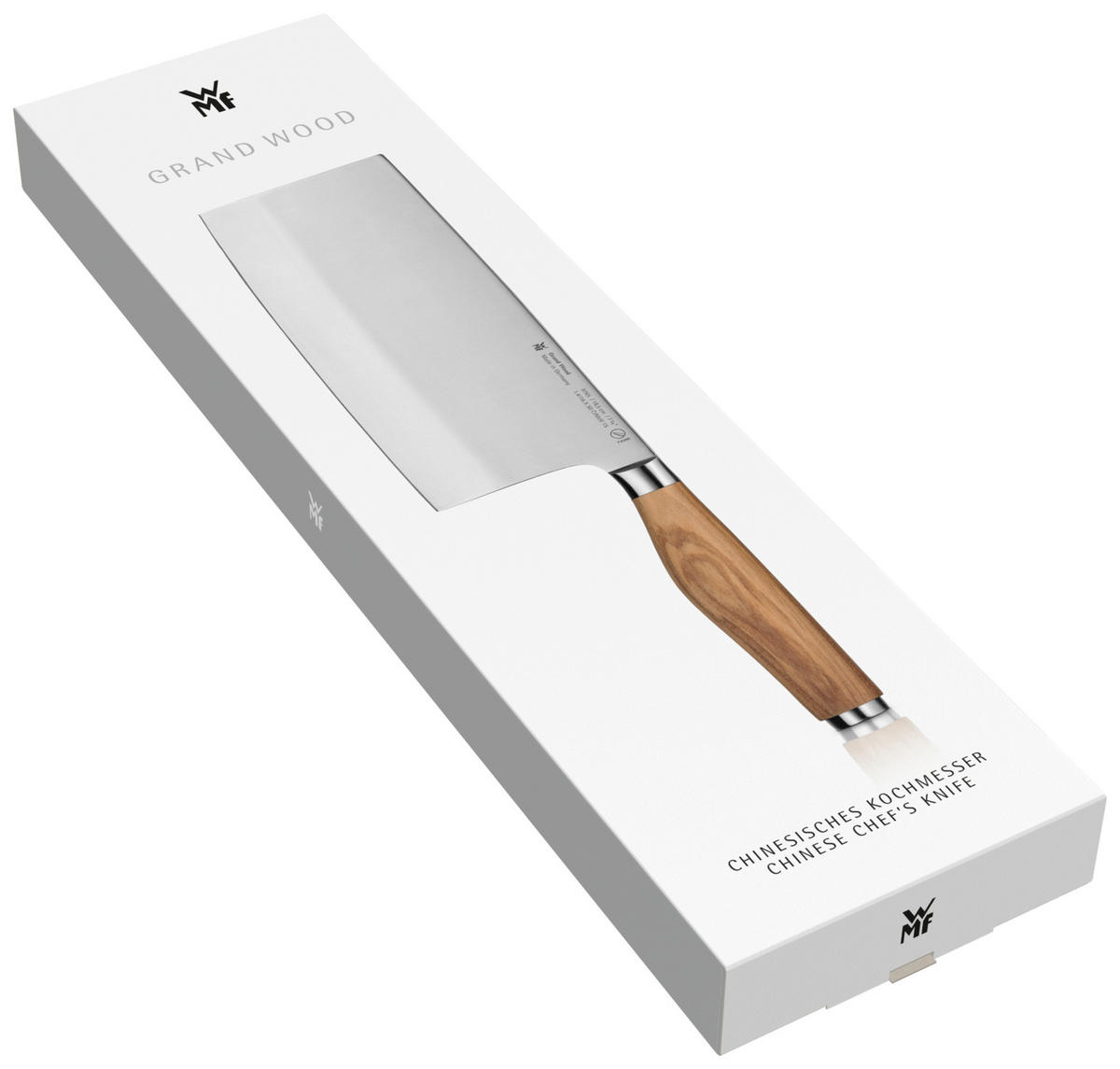 NOŽ ŠEFA KUHINJE  Grand Wood        18.5 cm    nerđajući čelik - boja nerđajućeg čelika/braon, Osnovno, drvo/metal (18.5cm) - WMF