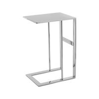 BEISTELLTISCH Silberfarben  - Silberfarben, Design, Metall (40/60/30cm) - Kayoom