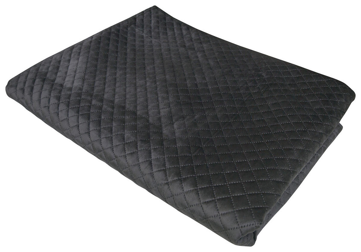 PREGRINJALO 170/220 cm antracit  - antracit, Basics, tekstil (170/220cm) - Novel