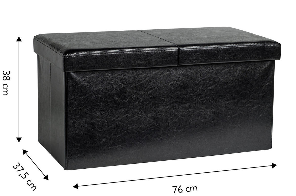 TRUHENBANK in  - Design (76/37,5/38cm) - Echtwerk