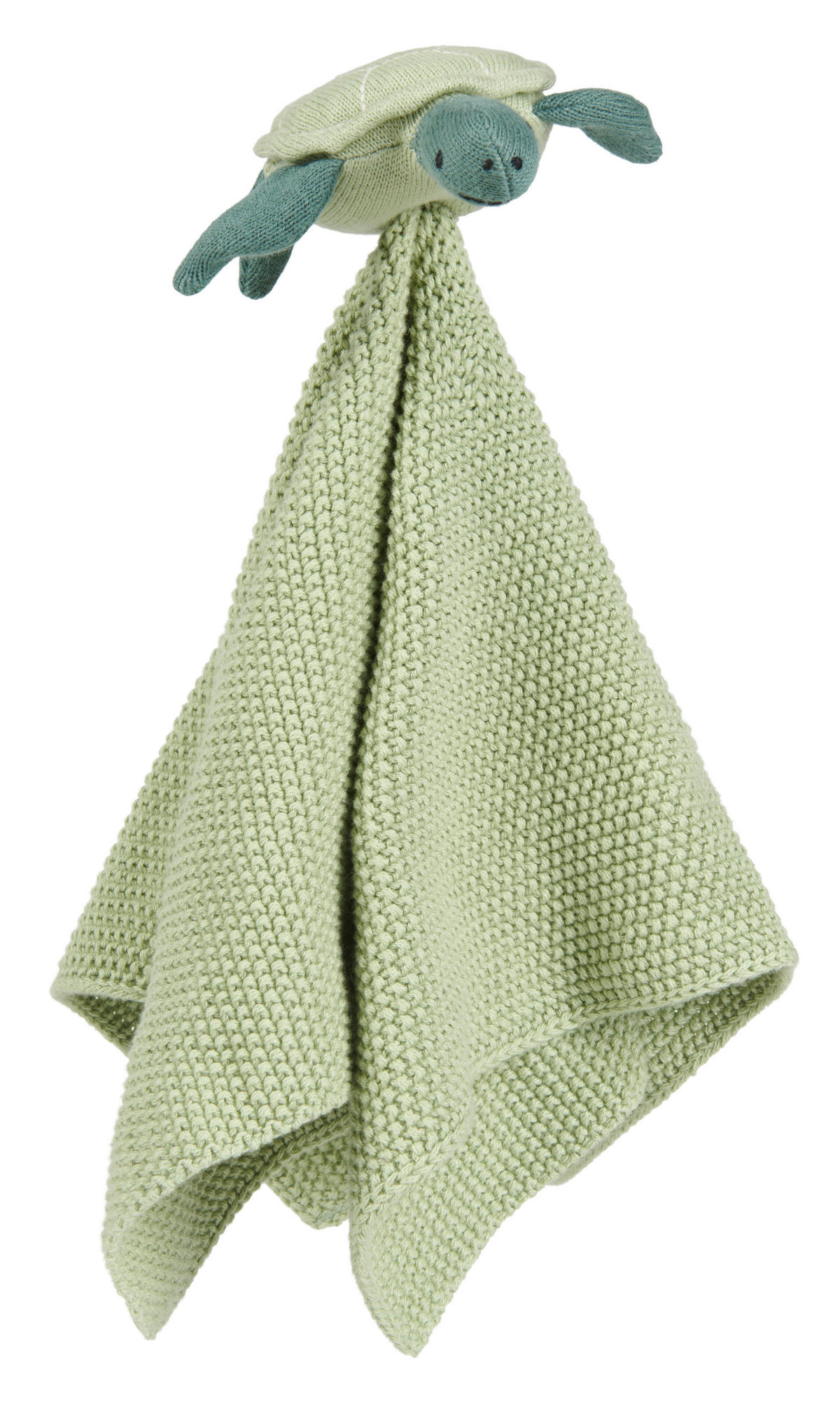 SCHMUSETUCH - Dunkelgrün/Hellgrün, Trend, Textil (35/35cm) - Avelia