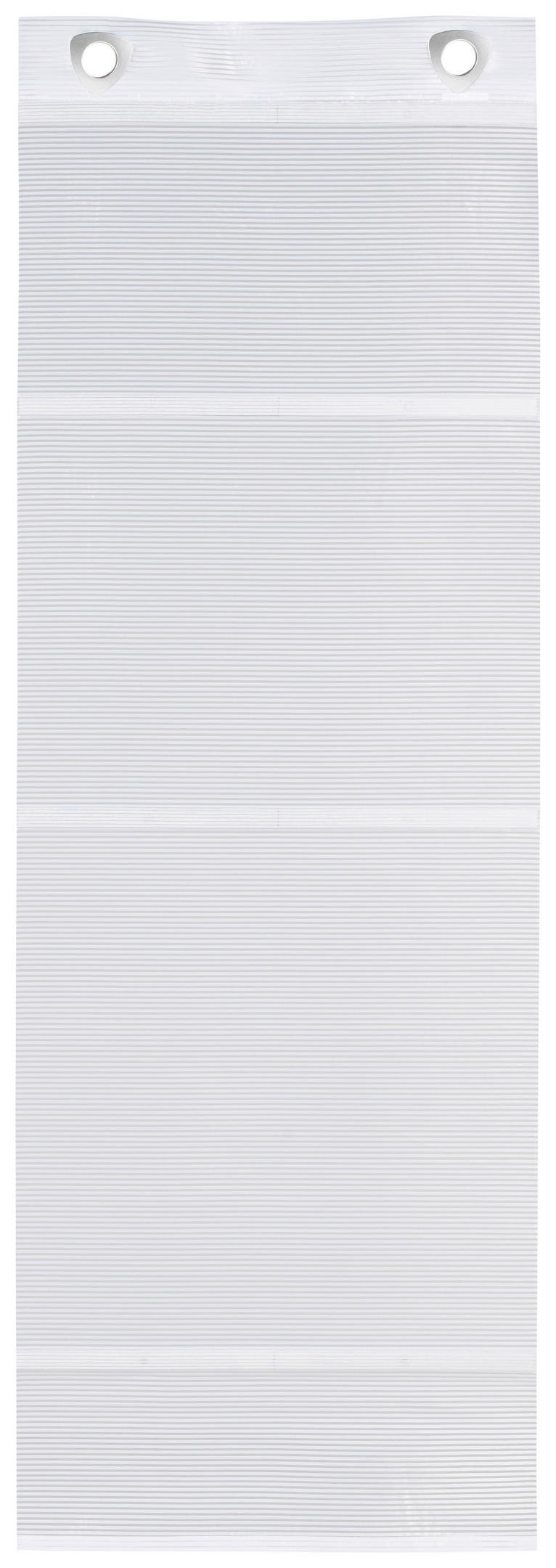 Raffrollo 60x130 cm in Weiß mit Ösen entdecken