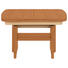 COUCHTISCH Kirschbaum furniert Kirschbaumfarben - Kirschbaumfarben, KONVENTIONELL, Metall (90(130,5/65/56-75cm) - Venda