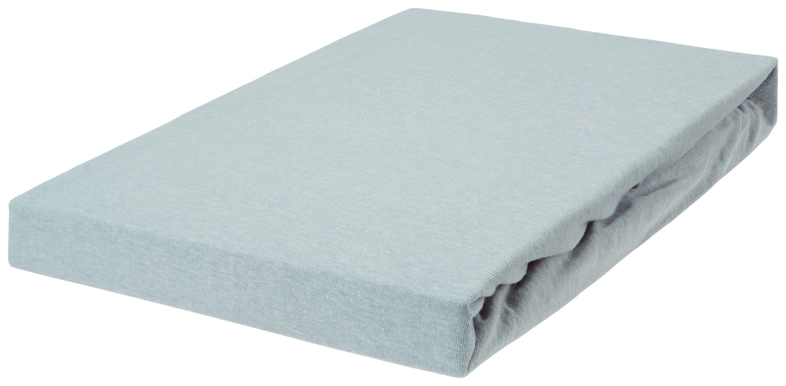 Spannleintuch Lana Silber 200x200 Cm Mischgewebe