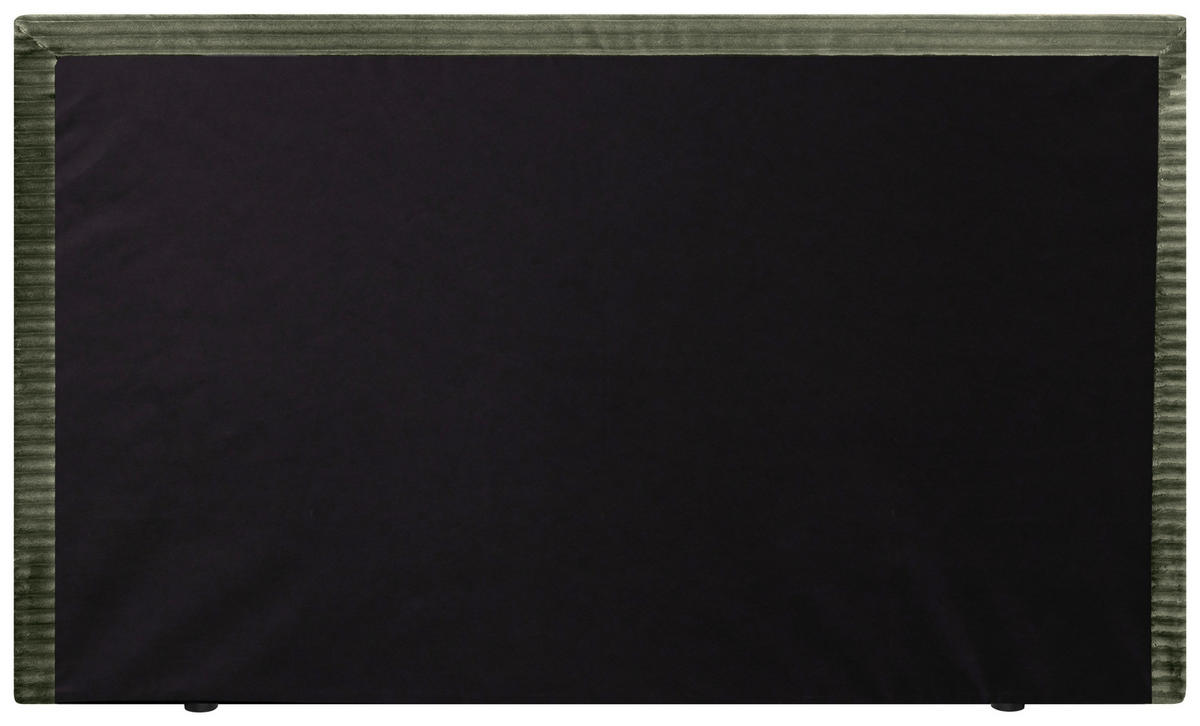 BOXBETT 140/200 cm  in Olivgrün  - Schwarz/Olivgrün, Trend, Kunststoff/Textil (140/200cm) - Boxxx