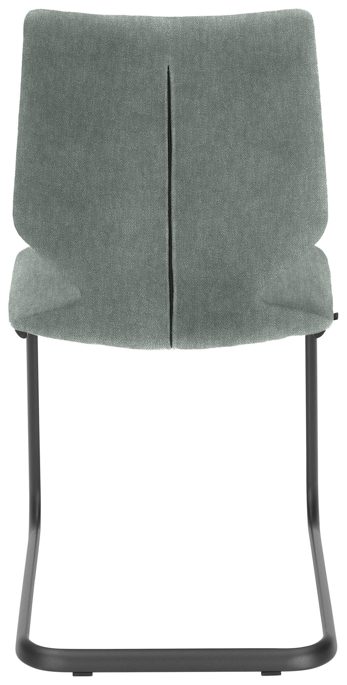 SCHWINGSTUHL Stahl Struktur  - Anthrazit/Hellblau, Design, Textil/Metall (50/91/61cm) - Venjakob