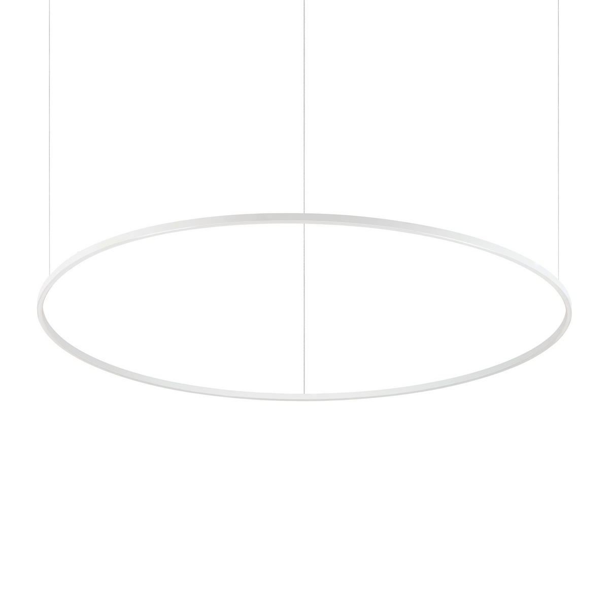 LED-HÄNGELEUCHTE 150/27,5/202,5 cm  - Weiß, Design, Kunststoff/Metall (150/27,5/202,5cm) - Ideal Lux