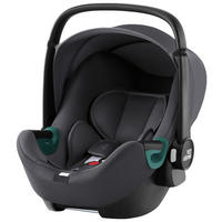BABYSCHALE Baby-Safe 3 i-size  - Dunkelgrau, Basics, Kunststoff/Textil (44/58/67cm) - Britax Römer