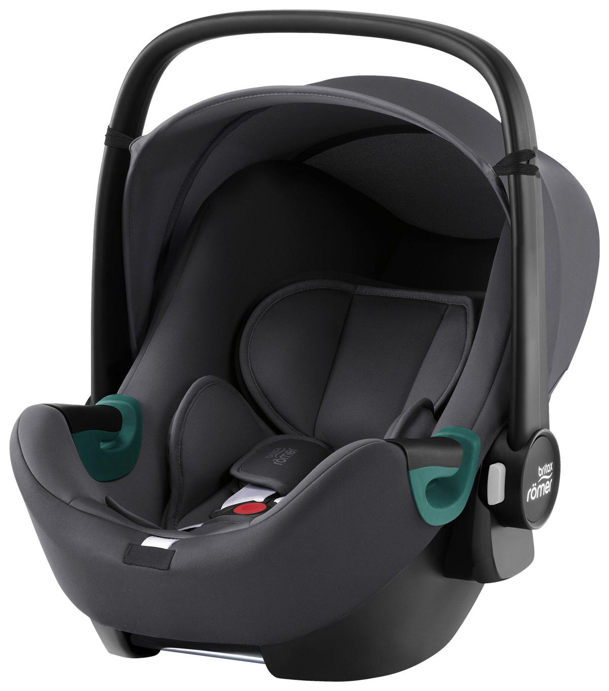 BABYSCHALE Baby-Safe 3 i-size  - Dunkelgrau, Basics, Kunststoff/Textil (44/58/67cm) - Britax Römer