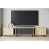 LOWBOARD Helsinki  in 180/40/33 cm  - Schwarz/Eiche Artisan, Trend, Holzwerkstoff/Kunststoff (180/40/33cm)