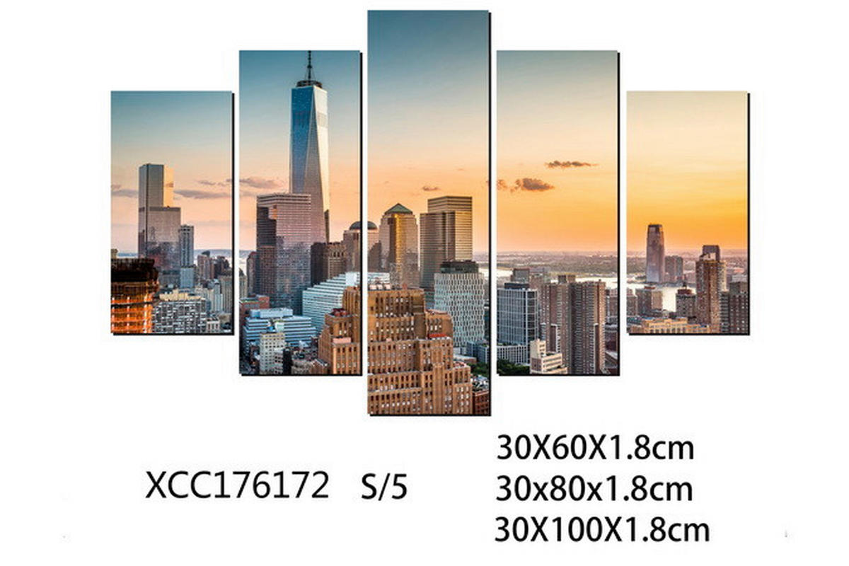 KÉP SZETT 70/3/120 cm  - Basics, textil (70/3/120cm)