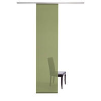 FLÄCHENVORHANG   transparent   60/245 cm  - Smaragdgrün, Basics, Textil (60/245cm)