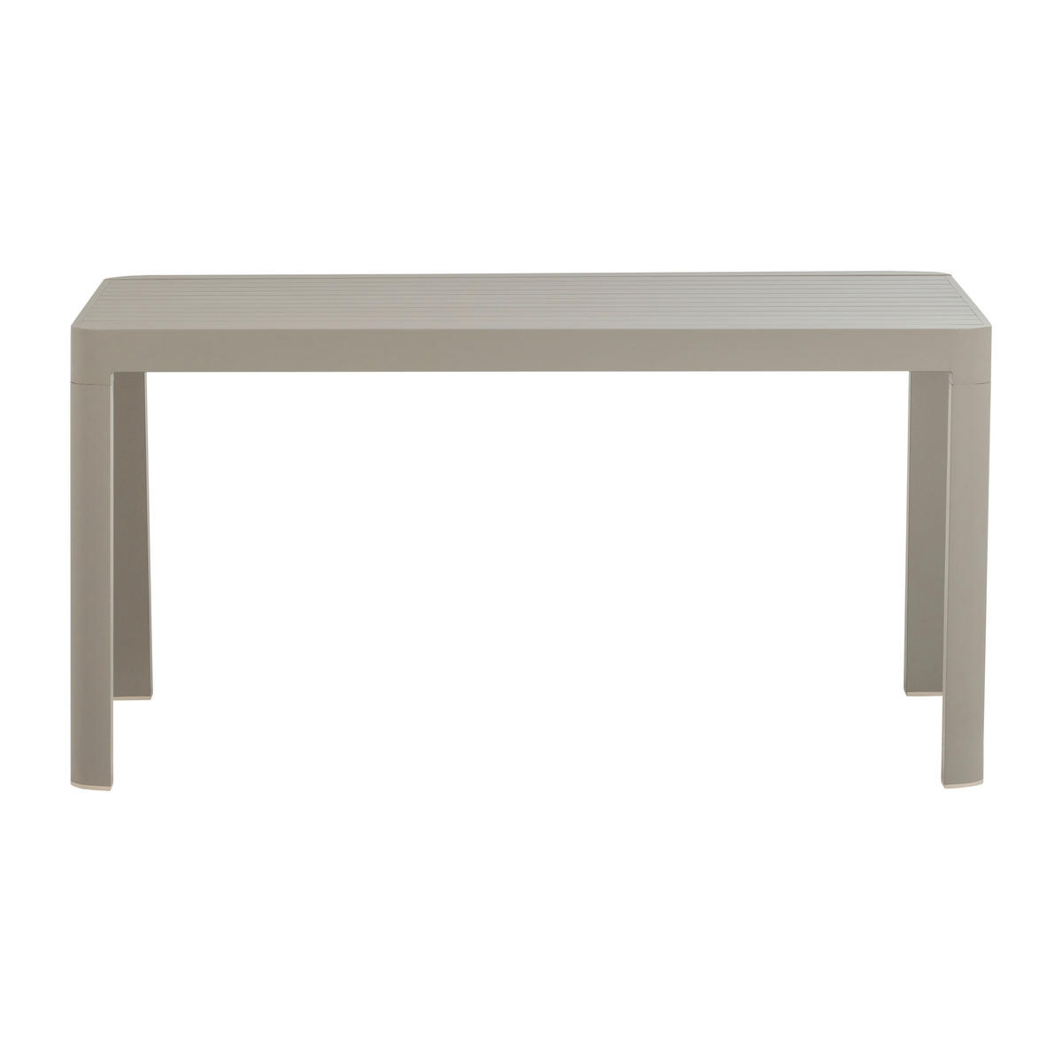 GARTENTISCH 97-150/150/76 cm Metall rechteckig  - Sandfarben, MODERN, Metall (97-150/150/76cm) - Livetastic
