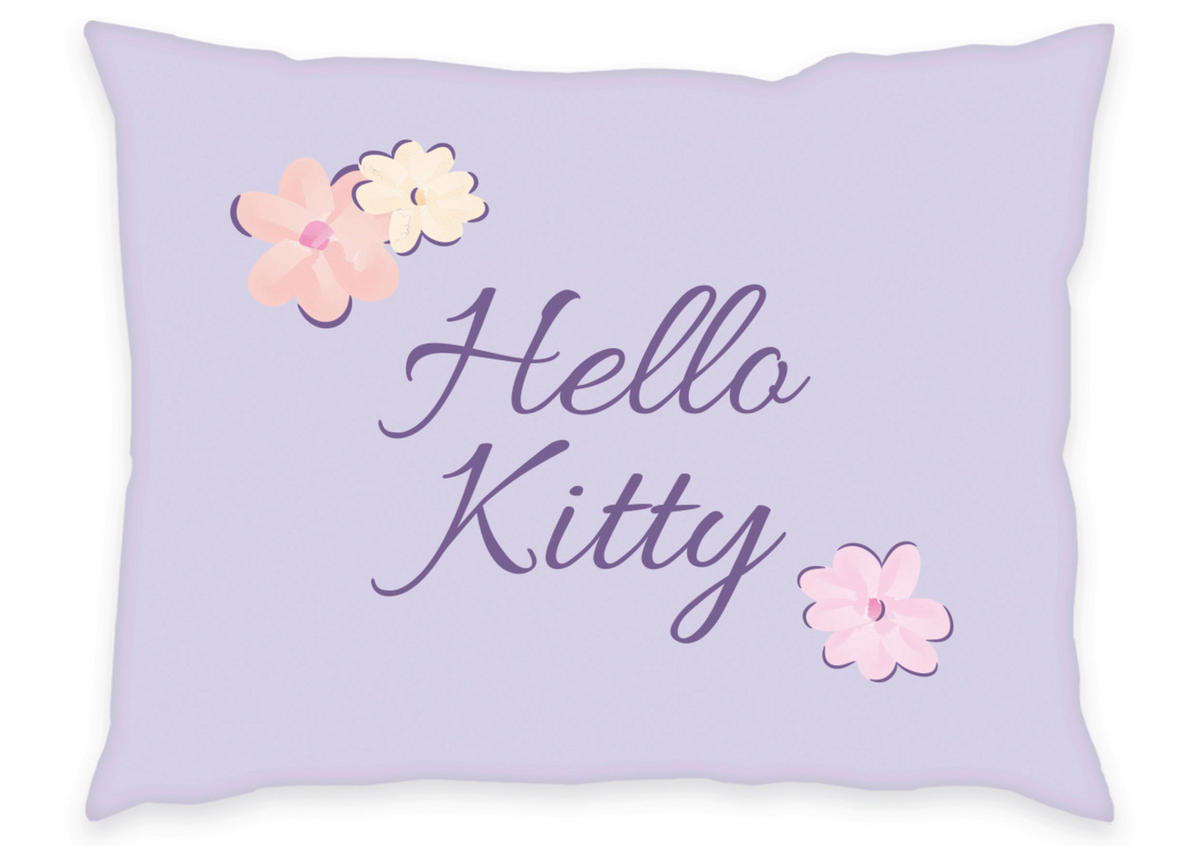 POSTELJNINA Hello Kitty Bettwäsche 140/200 cm renforcé večbarvno  - večbarvno, Konvencionalno, tekstil (140/200cm) - Hello Kitty