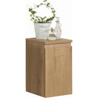 UNTERSCHRANK 30/50,2/32,5 cm   - Eichefarben, Design, Glas/Holzwerkstoff (30/50,2/32,5cm)