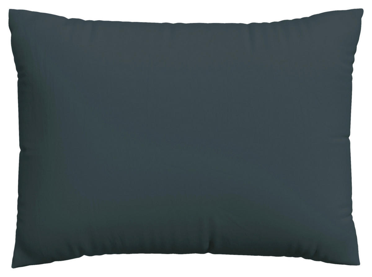 KISSENHÜLLE EASY JERSEY 40/60 cm  - Dunkelgrau, Basics, Textil (40/60cm) - Schlafgut