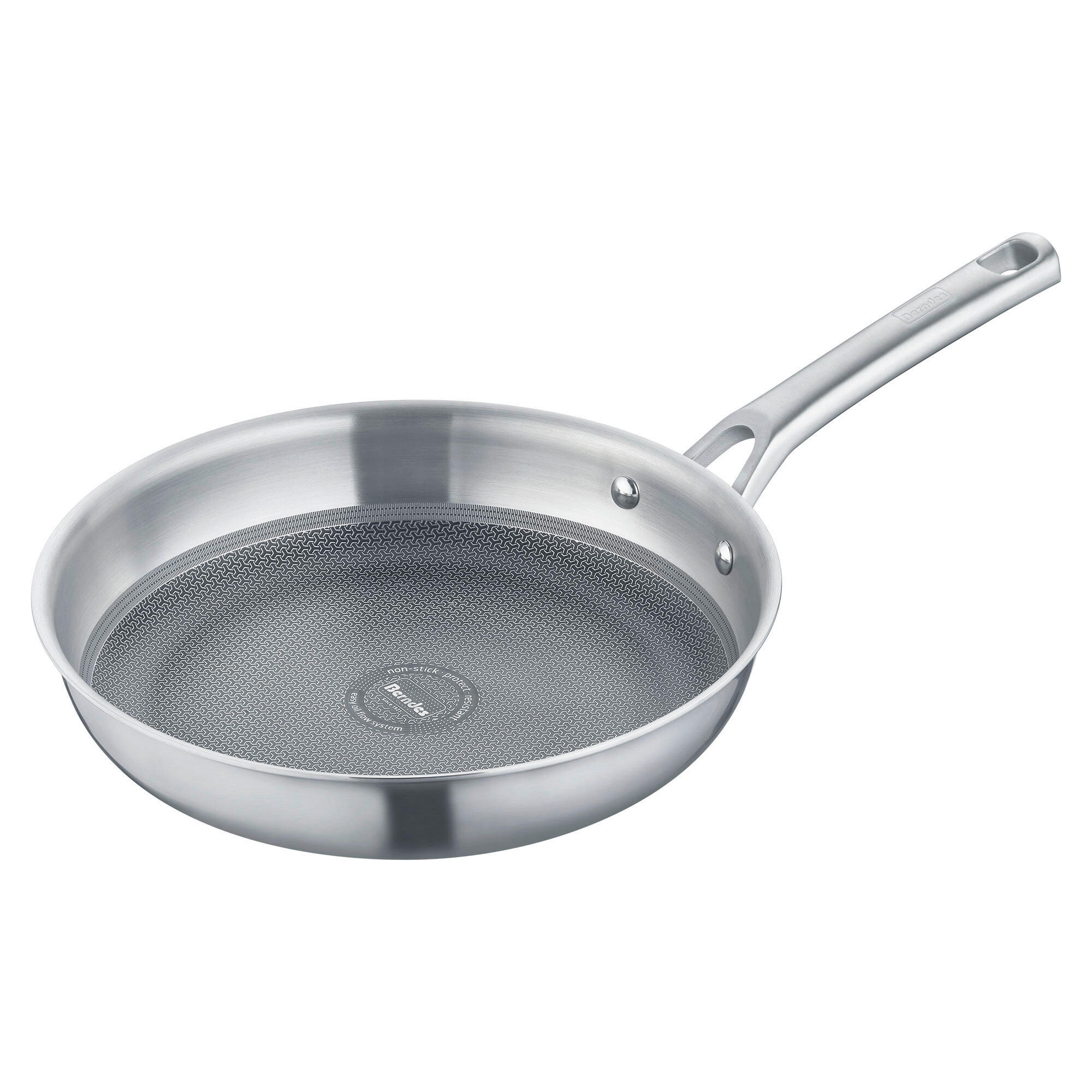 BRATPFANNE Tricion Resist b.nature Keramikbeschichtung 32 cm  - Schwarzchrom, Basics, Metall (32cm) - Berndes