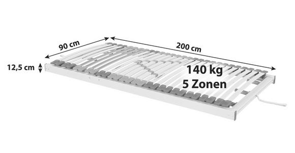 Lattenrost Primatex 600 90x200cm - (90/200cm) - Primatex