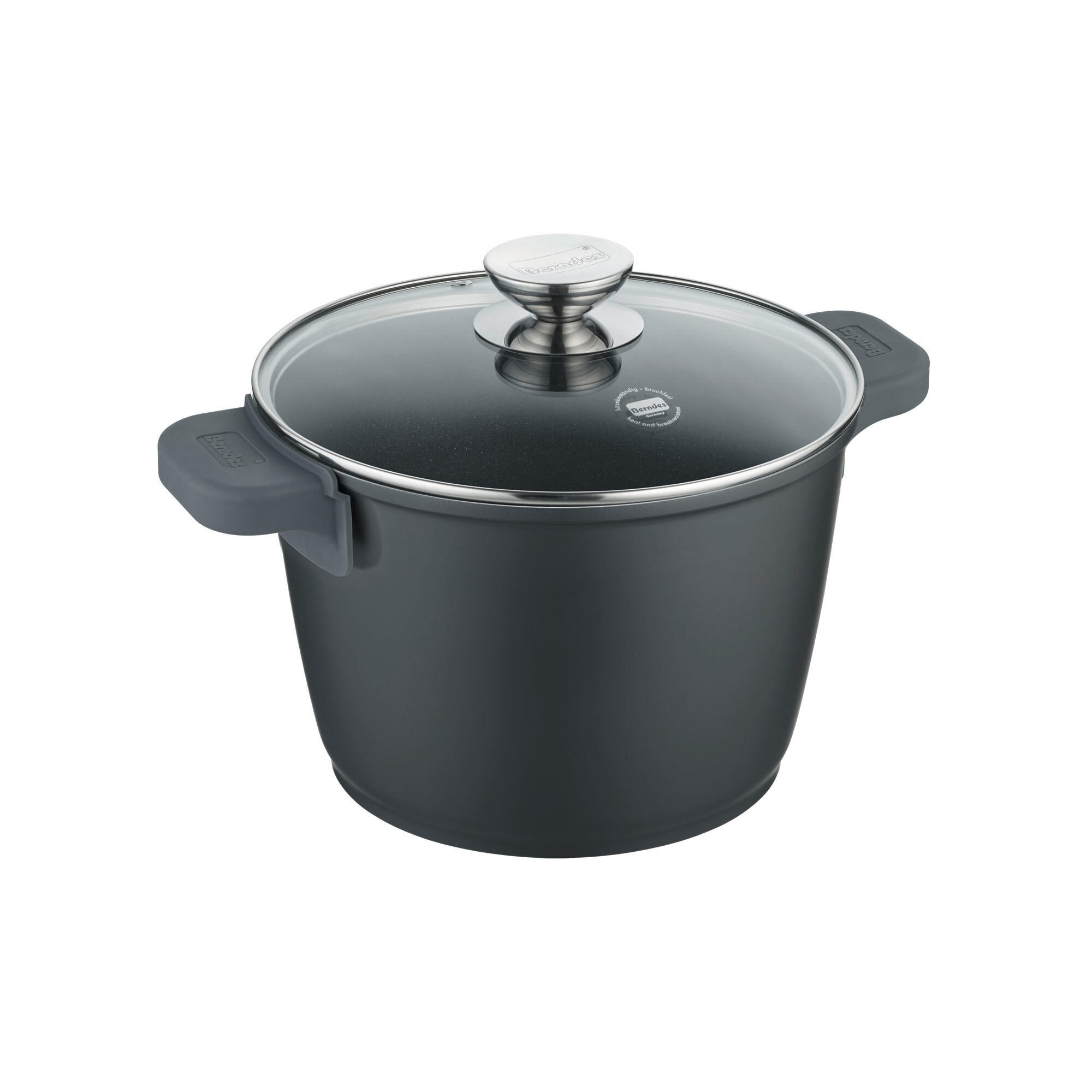 ZÖLDSÉGFŐZŐ EDÉNY 10 l  - sötétszürke, Basics, fém (31/22,5/33cm)