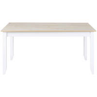 STOL ZA BLAGOVAONICU  bijela, bež  drvo      - bijela/bež, Basics, drvo (160/75/90cm) - MID.YOU