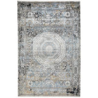 VINTAGE-TEPPICH 240/340 cm Blau, Grau rechteckig  - Blau/Grau, Design, Textil (240/340cm) - Dieter Knoll