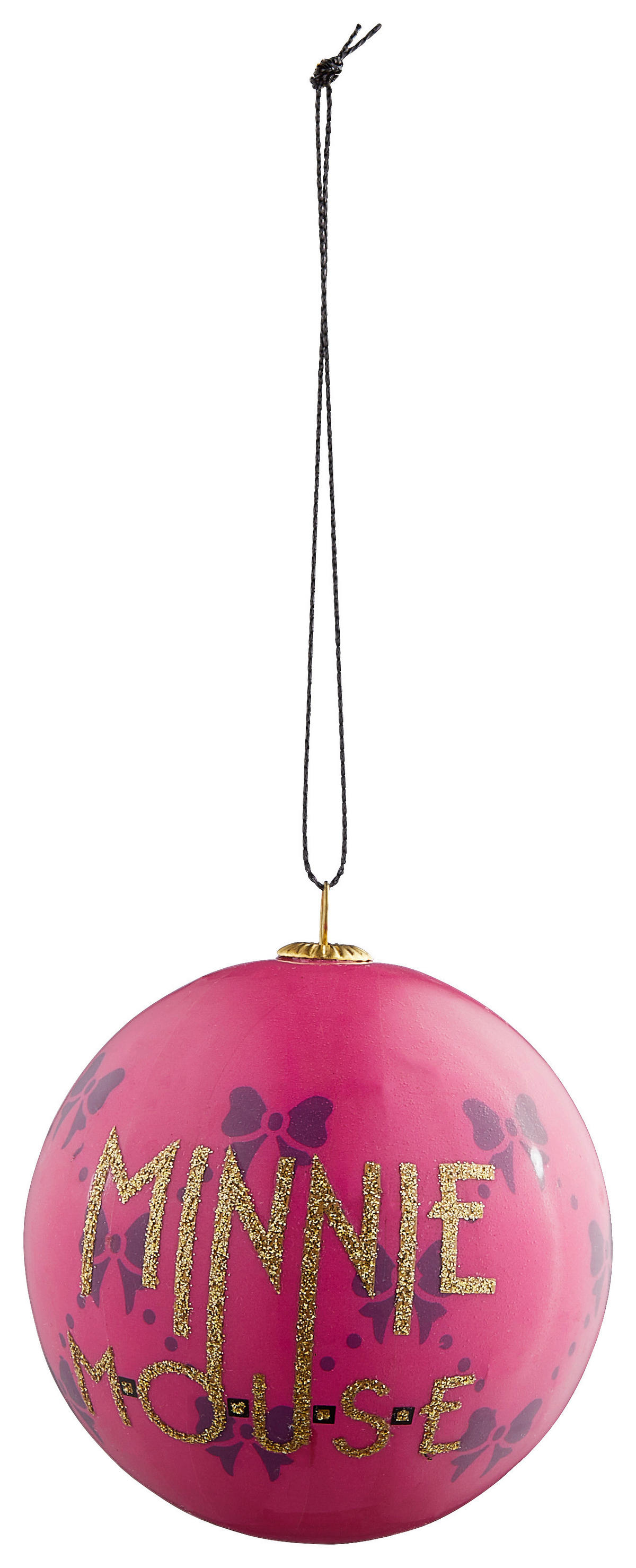 CHRISTBAUMKUGEL-SET 4-teilig Minnie Mouse  - Pink, Trend, Kunststoff - Disney