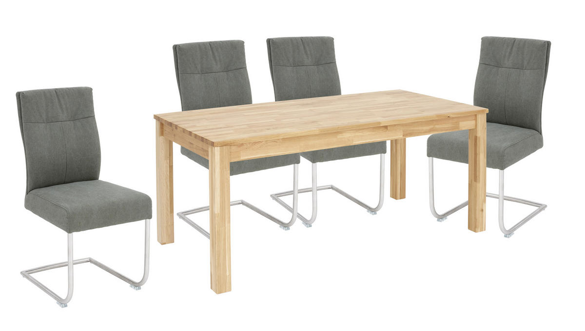 ESSTISCH Eichefarben rechteckig  ausziehbar  - Eichefarben, KONVENTIONELL, Holz (180-250/90/76cm) - Valdera