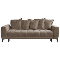 SCHLAFSOFA  mit Bettkasten erhältlich, Bettfunktion erhältlich Struktur Schlammfarben  - Schlammfarben/Schwarz, Design, Holz/Textil (247/94/90cm) - MID.YOU