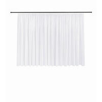FERTIGSTORE  transparent  450/175 cm   - Weiß, Basics, Textil (450/175cm)