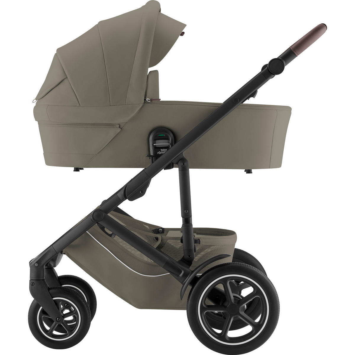 LIEGEWANNE - Olivgrün, Basics, Textil/Metall (20/43/85,5cm) - Britax Römer