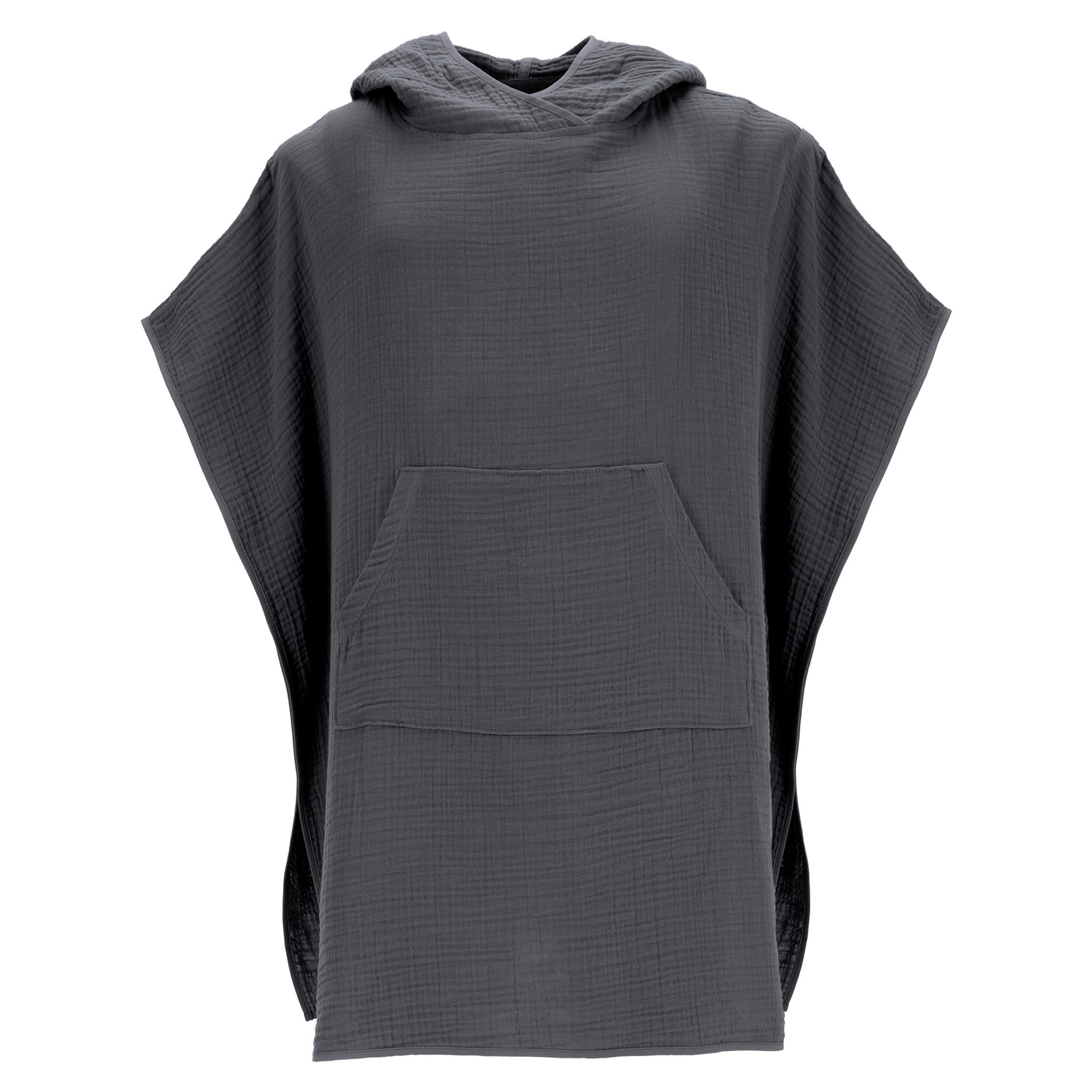 PONCHO Tilda  - Grau, Basics, Textil (one sizenull) - Vossen