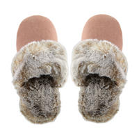 HAUSSCHUHE Slipper Beige  - Beige, KONVENTIONELL, Textil - Ambiente