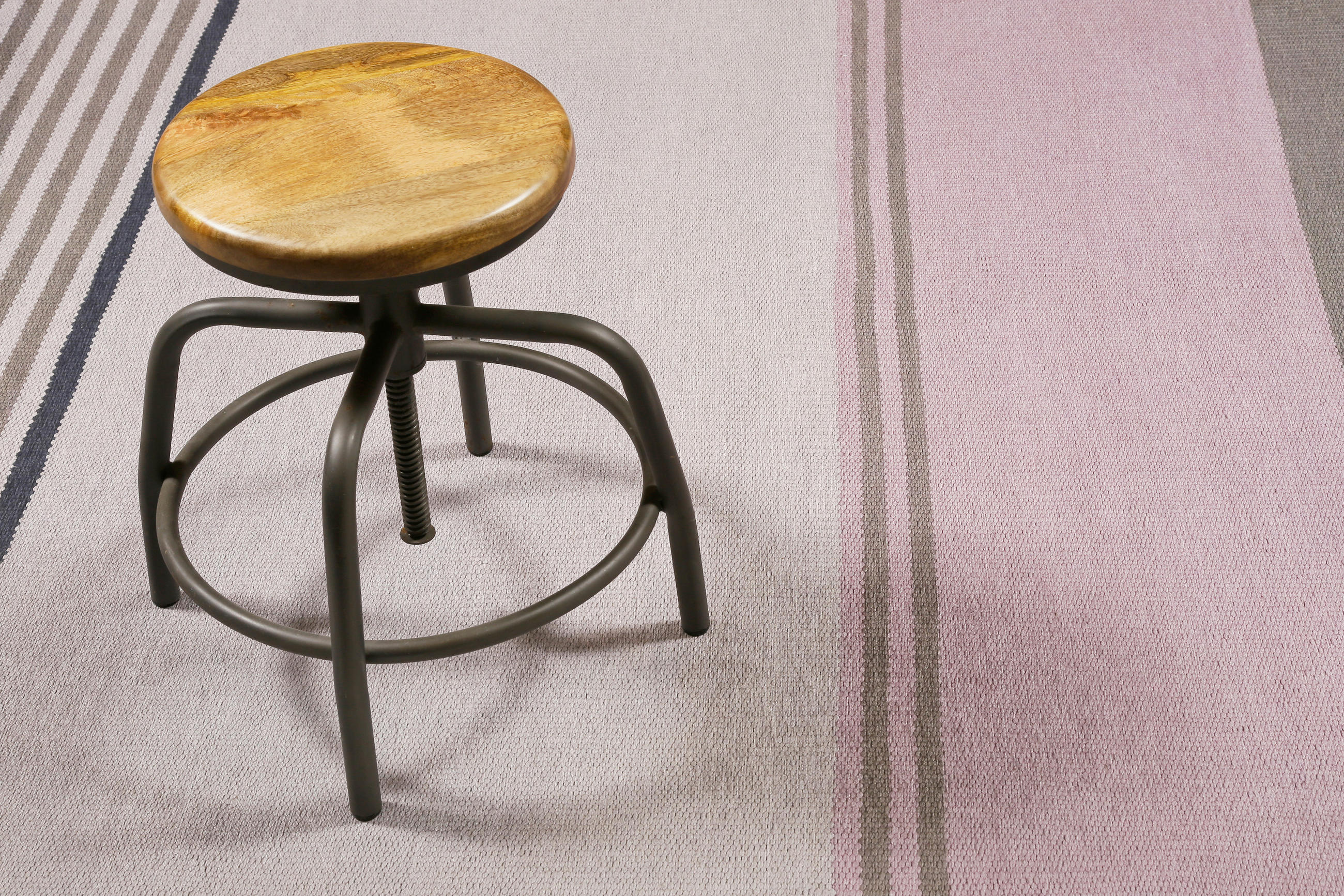 FLACHWEBETEPPICH 130/190 cm Camps Bay Beige, Rosa, Braun  - Beige/Rosa, KONVENTIONELL, Textil (130/190cm) - Esprit