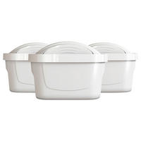 FILTERKARTUSCHE 3er Pack Weiß  - Weiß, Basics, Kunststoff - Sodapop