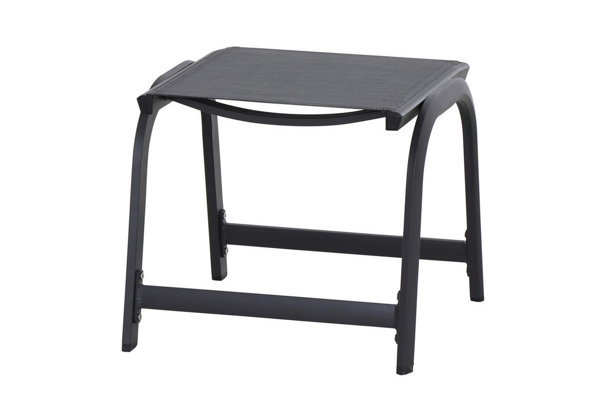 GARTENHOCKER in  - Anthrazit, KONVENTIONELL, Kunststoff/Metall (52/45/52cm) - Siena Garden